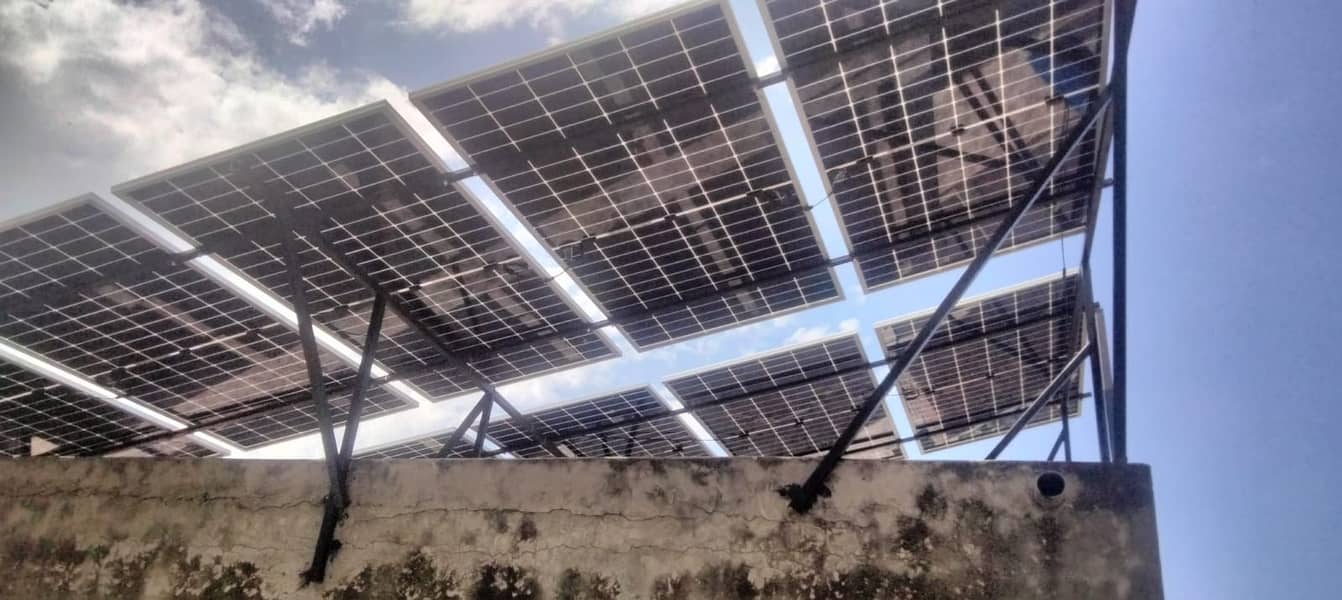 Elevated Solar Structure customized Guarder Work 11