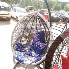 swing chairs in 16 gaje pipe with 120 kg weight capacity 0