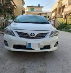 COROLLA ALTIS 1.8 AUTOMATIC 2009 MODEL 2012 UPLIFT ISLAMABAD