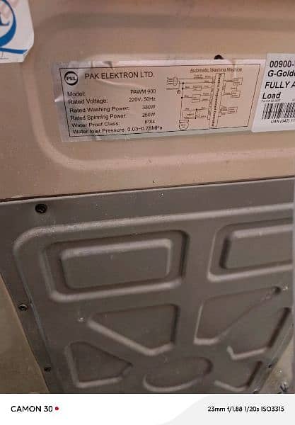 PEL Full Automatic Washing Machine 6