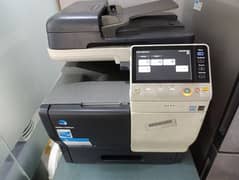 Konica Minolta printer copying and scanning