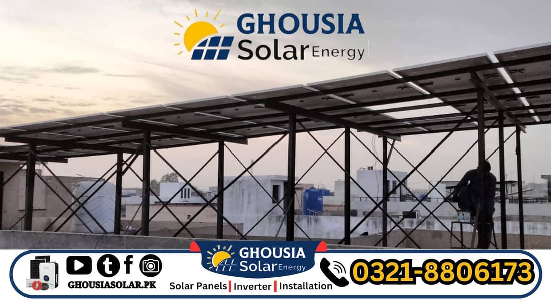 Elevated Solar Structure customized Guarder Work 0