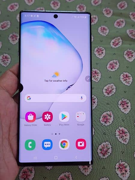 Samsung Note 10 plus 12gb/256gb Pta Official approved 5