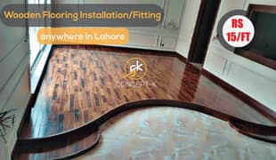 Wooden Flooring Installation/Fitting anywhere in Lahore