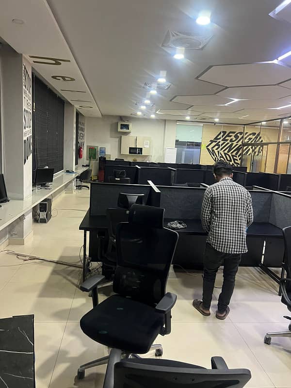 3500 Sq. Ft Ground Floor Office Fully Furnished For Rent 5