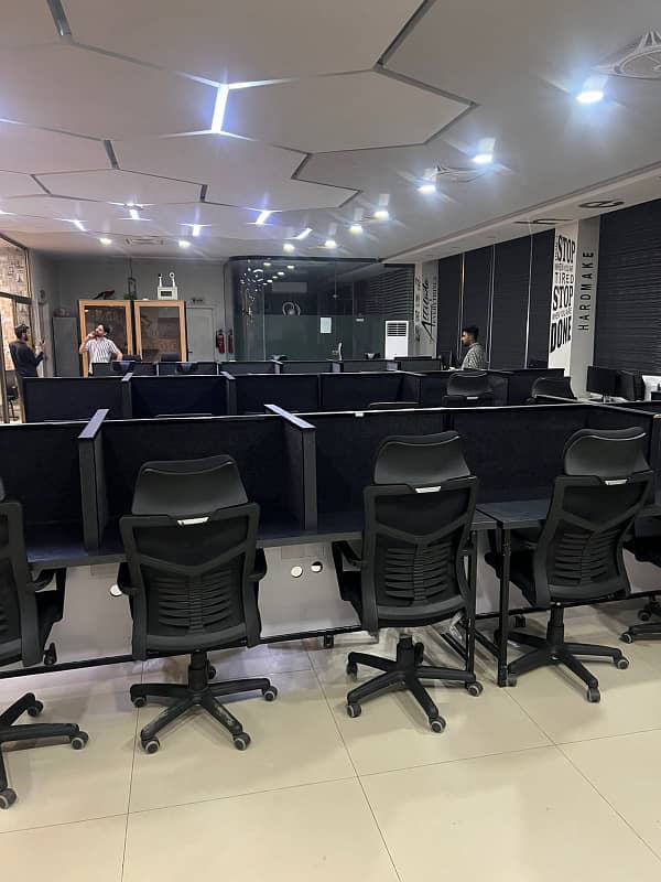 3500 Sq. Ft Ground Floor Office Fully Furnished For Rent 23