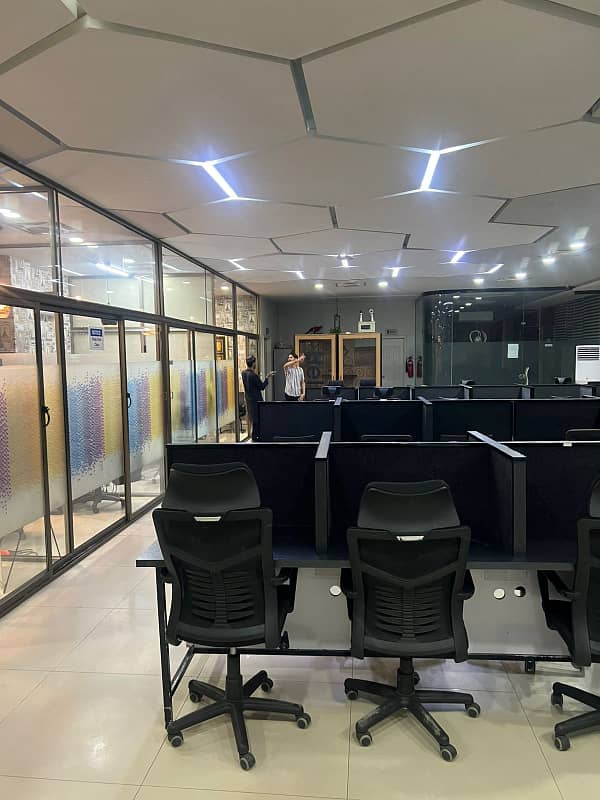 3500 Sq. Ft Ground Floor Office Fully Furnished For Rent 26