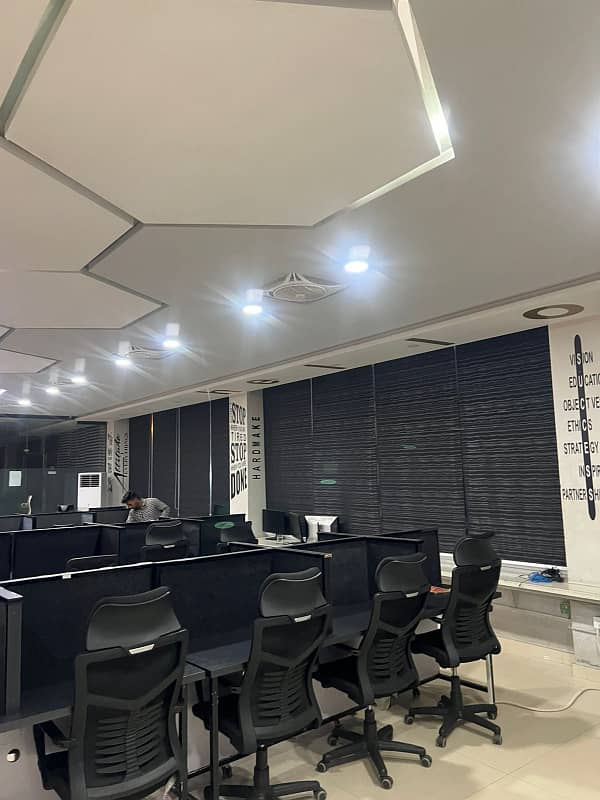 3500 Sq. Ft Ground Floor Office Fully Furnished For Rent 28