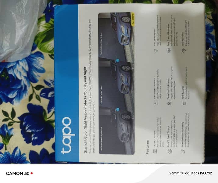 tapo c320ws brand new cameras with 2k QHD  wireless and wirebase 1