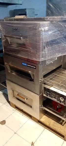 pizza conveyor oven 18" belt, pizza oven south star, dough mixer 0