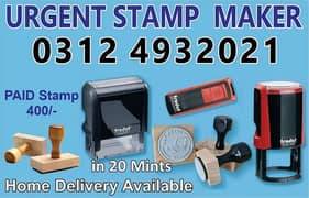 Paper Embossed Stamp Maker Letterhead Printing Rubber Stamp Machine