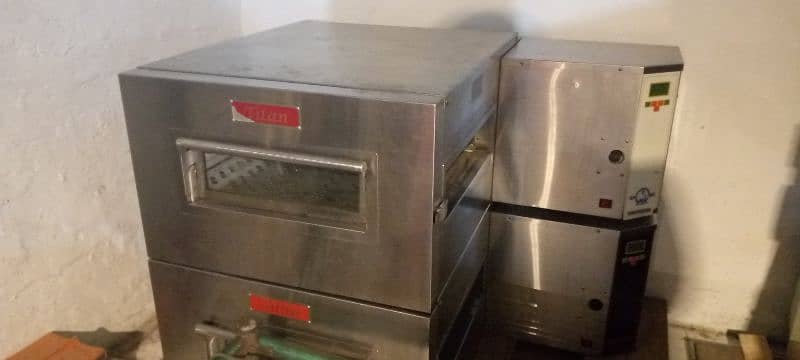 pizza oven south star// conveyor belt oven// fast food machines 2