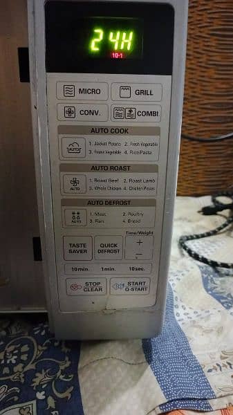 LG Microwave oven (grill+cooking+convection) 2