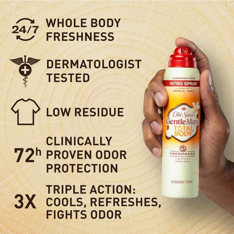 USA Old Spice Whole Body Deodorant Body Spray / Stick for Men 8