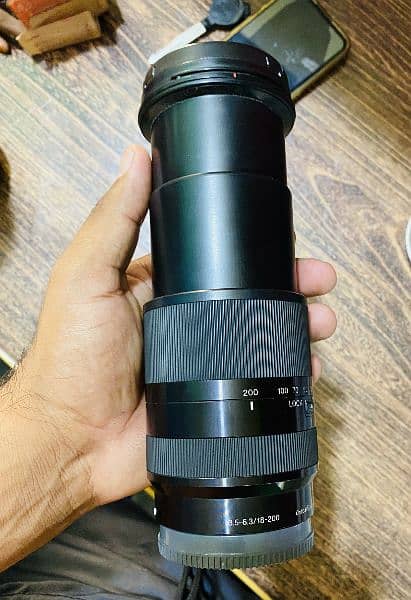 Sony 18-200mm f/3.5-6.3 OSS Lens 1