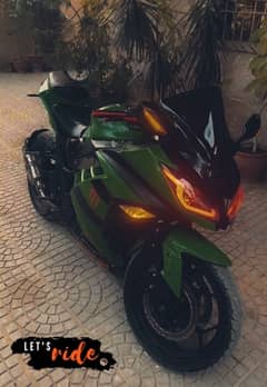 KAWASAKI ZX 300 replica 400cc machine