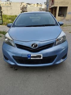 Toyota Vitz 2013 model, Islamabad registered.