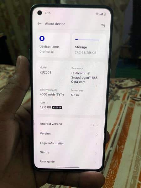 One Plus 8t 12/256gb all ok phone 2