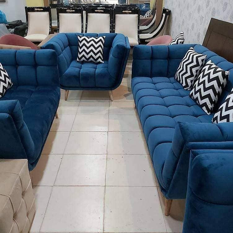 Sofa Set / 5 Seater Sofa / Luxury Sofa / Cushion Sofa / Five Seater 5