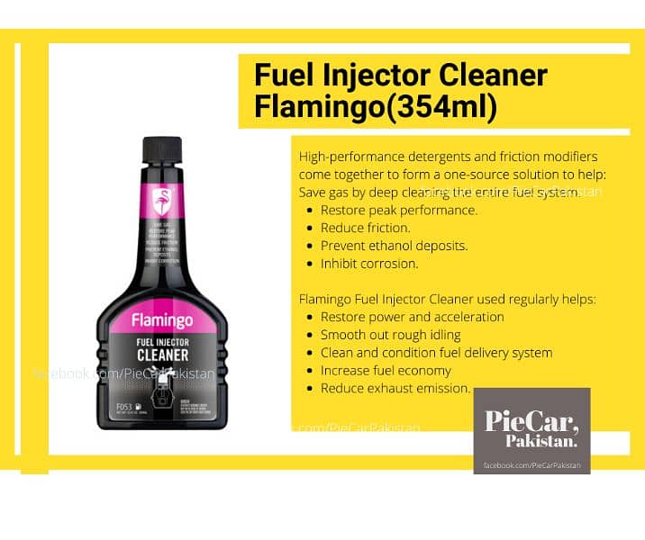 Fuel Injector Cleaner Flamingo(354ml), China 0