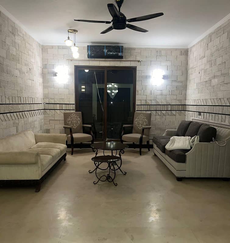 Fully Furnished 6 Beds 2 Kanal Brand new House Rent in Ex Park View DHA Phase 8 Airport road Lahore. 6