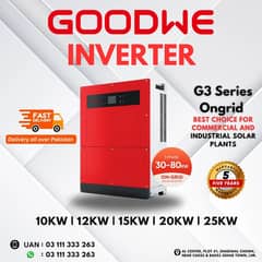 GoodWe G3 Series Ongrid Inverters | 10kw | 12kw | 15kw | 20kw | 25kw