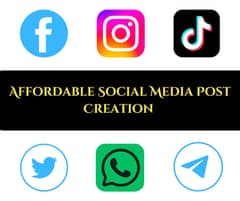 Affordable Social Media Post Creation