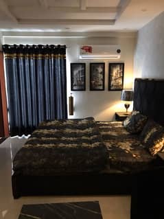 A Beautiful 1 Bed Room Luxury Apartments For Rent On Daily & Monthly Bases Bahria Town Lahore(1&2 Bed Room)