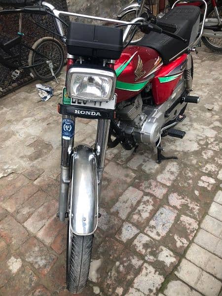 03/13/71/65/281 only WhatsApp on Honda CG 125 for sale 1