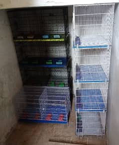 8 portion full folding cage for sale