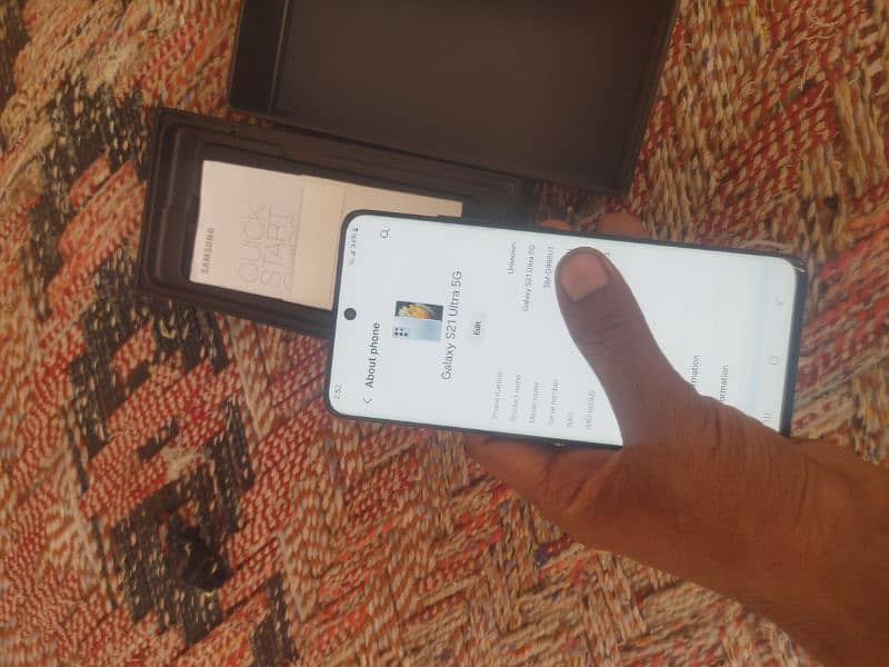 Samsung S21 Ultra With box Snapdragon 888 6