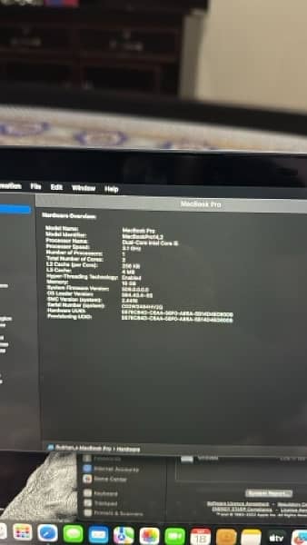 Macbook pro 2017 2