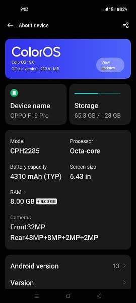 oppo f19 pro sell and exchange 6