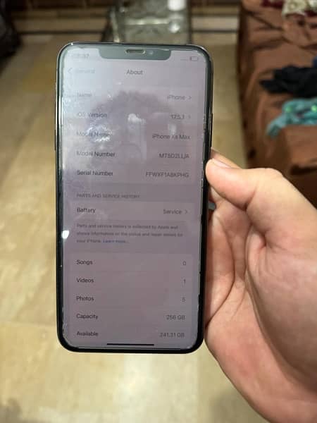 iphone xsmax 256gB 12