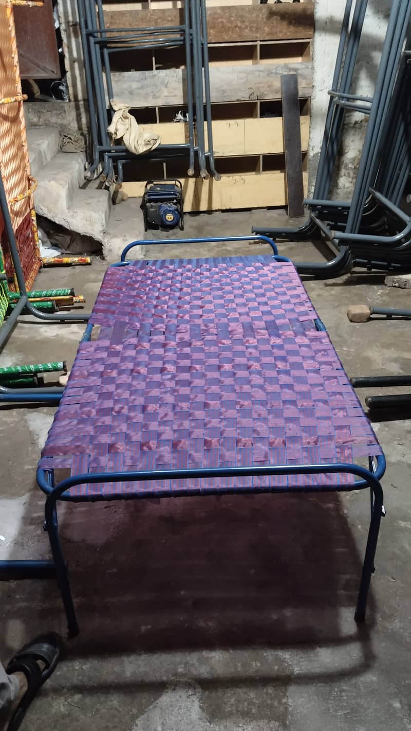 folding Charpai extra big whole sale rate 6000 3.5 by 6.5 foot 4