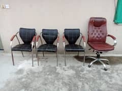 Office Chairs and Tables Reasonable Price in lahore For Sale 0