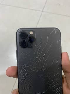 iPhone 11 Pro Max Jv only Back Crack