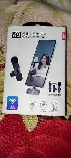 k9 wireless microphone extra sound no catch new