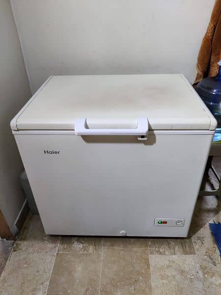 Haier deep freezer turbo cool 4