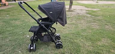 imported Joie Musin midnight black stroller 0