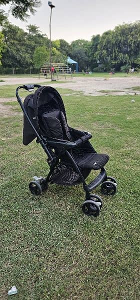 imported Joie Musin midnight black stroller 1