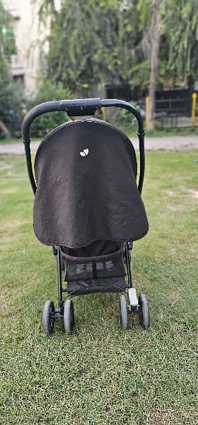 imported Joie Musin midnight black stroller 3