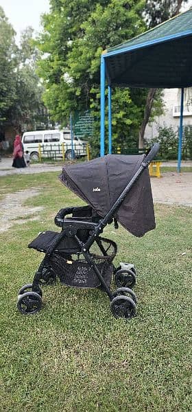 imported Joie Musin midnight black stroller 8