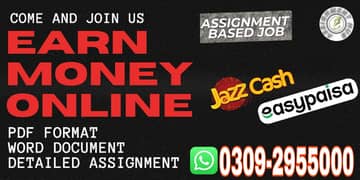 Online Part time/full time/home job/Assignments/Typing/Data entry/Ads