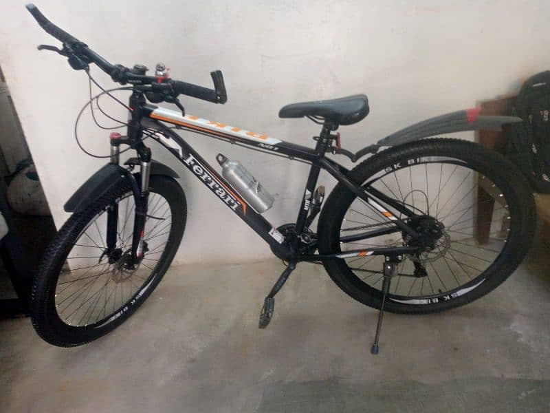 imported bicycle very less used lok like new 3