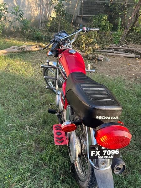 Honda CG125 2014/15 Mardan number, Registered on my name 3