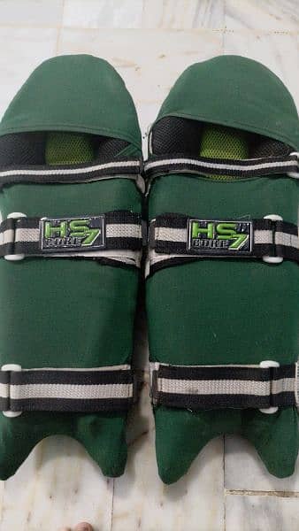 light weight cricket batting pads original HSCore7 Brand With Cover 2