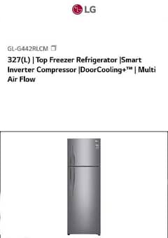 Luxury LG Top Freezer Refrigerator - Lightly Used in Dubai