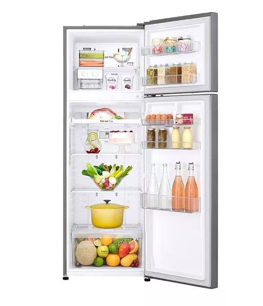 Luxury LG Top Freezer Refrigerator GL-G442RLCM - Lightly Used in Dubai 1