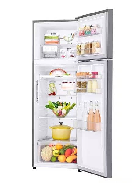 Luxury LG Top Freezer Refrigerator GL-G442RLCM - Lightly Used in Dubai 7